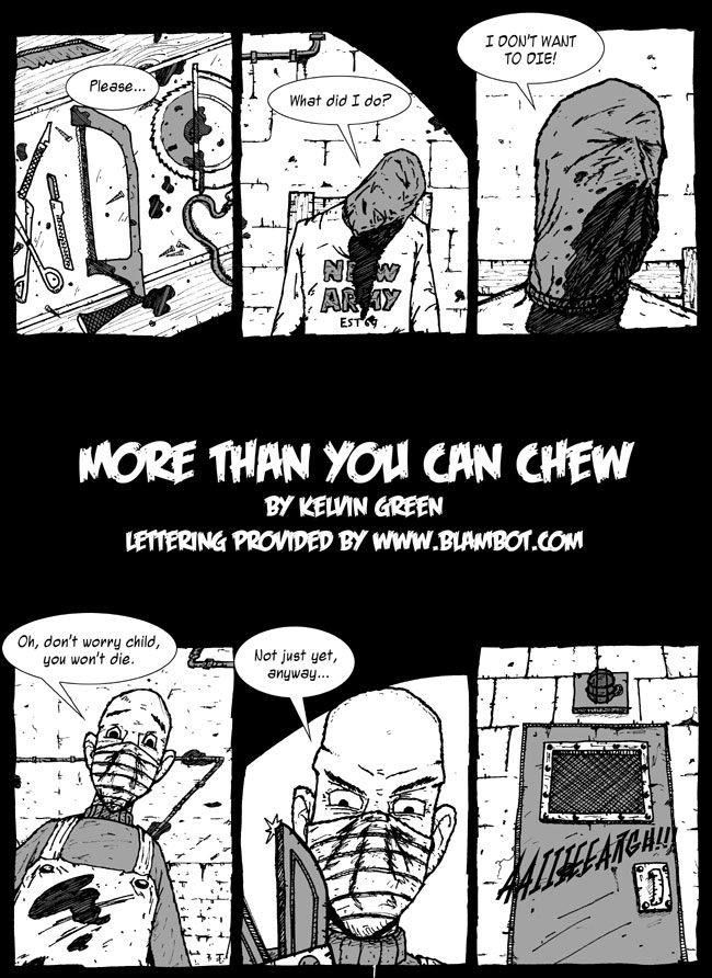 More Than You Can Chew--Page One